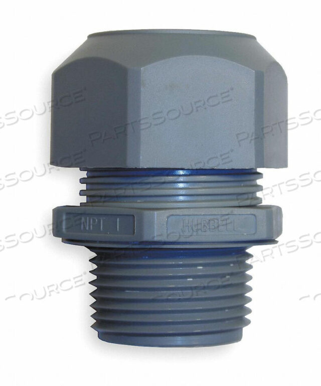 OEM#: SEC50GACONNECTOR, CORD, 1/2 IN. HUB, 0.17 TO 0.45 IN. OD by Hubbell Incorporated, Wiring Device-Kellums