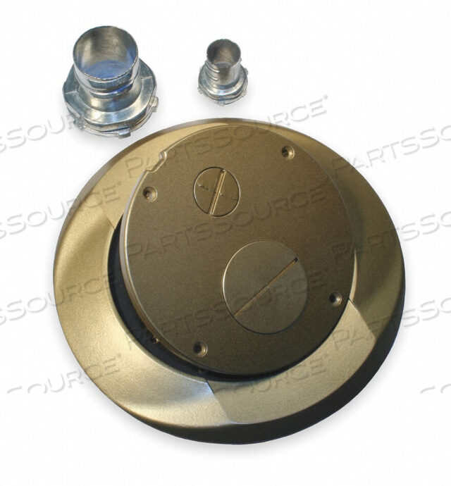 OEM#: S1SPFFBRSFLOOR SUB-PLATE FURNITURE FEED BRASS от Hubbell Incorporated, Wiring Device-Kellums