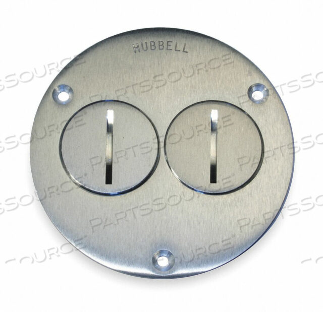 OEM#: SA3725FLOOR OUTLET BOX, ALUMINUM by Hubbell Incorporated, Wiring Device-Kellums