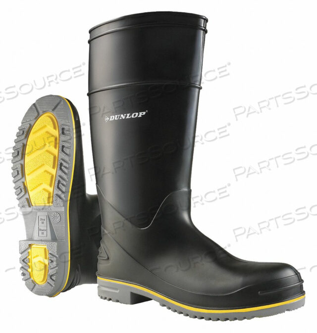 OEM#: 8990400РЕЗИНОВЫЕ САПОГИ МУЖСКИЕ 6 КОЛЕН ЧЕРНЫЕ PR от Dunlop