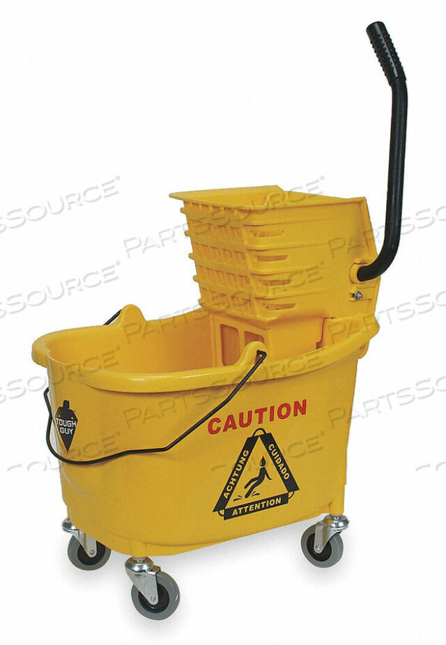 OEM#: 2PYH4D8082 ВЕДРО ДЛЯ ШВАБРЫ И ОТЖИМ 8-3/4 ГАЛЛОНА ЖЕЛТЫЙ от Tough Guy