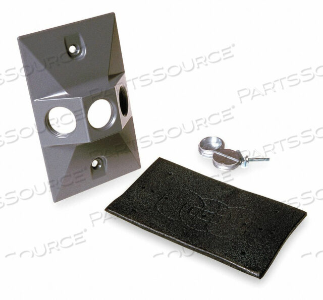 OEM#: 5189-0КРЫШКА ГРУППЫ ПРИБОРОВ СЕРАЯ 3-1/2 ДЮЙМА от Hubbell Power Systems