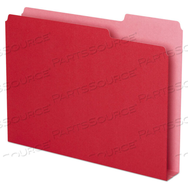 OEM#: 54454ПАПКИ ДЛЯ АРХИВОВ DOUBLE STUFF, ЯРЛЫКИ ШИРИНОЙ 1/3: АССОРТИМЕНТ, ФОРМАТ LETTER, РАСШИРЕНИЕ 1,5, КРАСНЫЕ, 50 ШТ./УПАКОВКА от Esselte Pendaflex Corp.