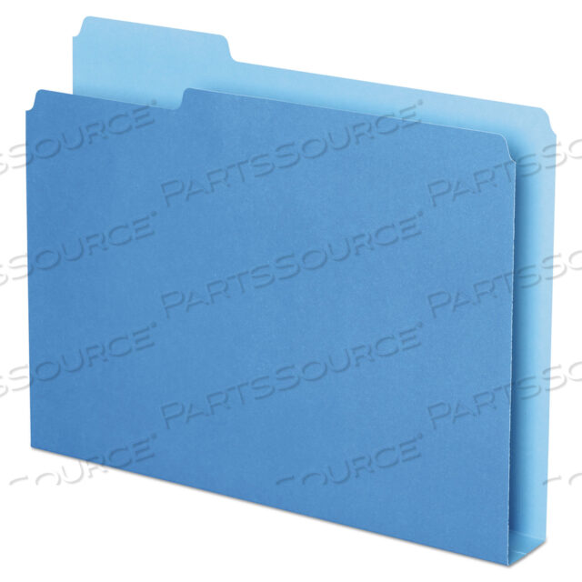 OEM#: 54455ПАПКИ ДЛЯ АРХИВОВ DOUBLE STUFF, ЯРЛЫКИ ШИРИНОЙ 1/3: АССОРТИМЕНТ, ФОРМАТ LETTER, РАСШИРЕНИЕ 1,5, СИНИЕ, 50 ШТ./УПАКОВКА от Esselte Pendaflex Corp.