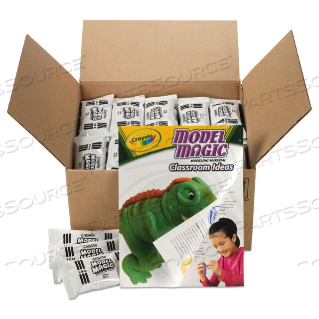 OEM#: 236001MODEL MAGIC MODELING COMPOUND, УПАКОВКИ ПО 1 УНЦИИ, 75 УПАКОВОК, БЕЛЫЙ, 6 ФУНТОВ 13 УНЦИЙ от Crayola