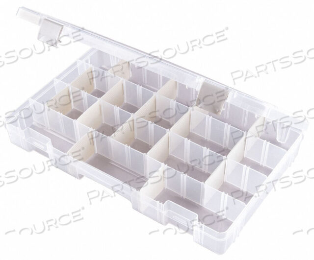 OEM#: T5007ATAРЕГУЛИРУЕМЫЙ КОРОБ С ОТСЕКЦИЯМИ, ПРОЗРАЧНЫЙ от Flambeau, Inc.