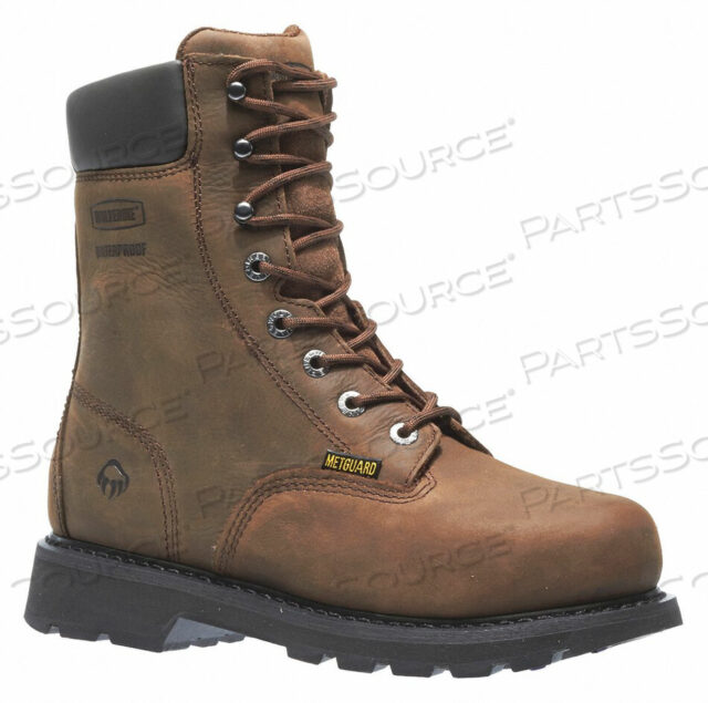 OEM#: W056808 WORK BOOT 10-1/2 M BROWN STEEL PR by Wolverine