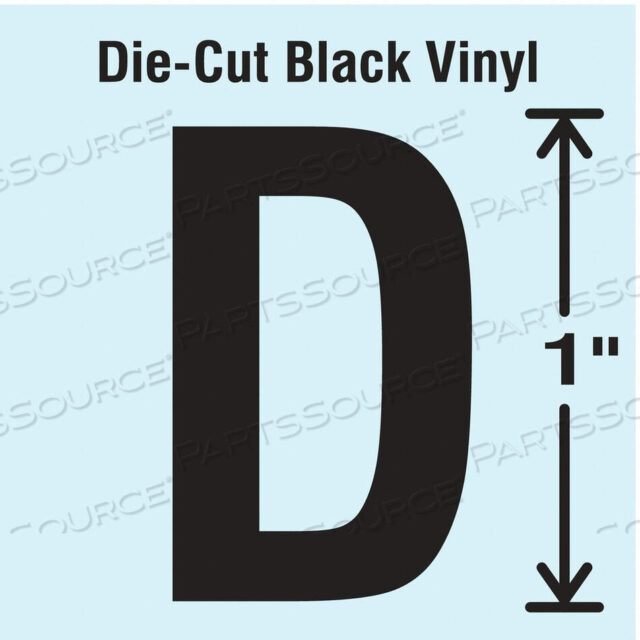 OEM#: DBV-1-D-10DIE CUT LETTER LABEL D 10 CARDS PK10 by Strance, Inc.