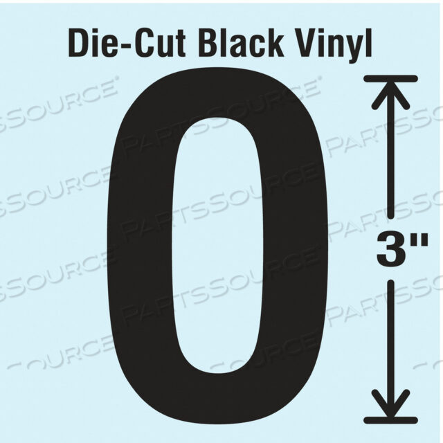 OEM#: DBV-3-O-10DIE CUT LETTER LABEL O 10 CARDS PK10 by Strance, Inc.