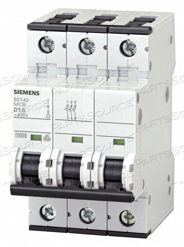 OEM#: 5SY43258IEC SUPP PROTECTOR 25A 400VAC 72VDC 3P by Siemens