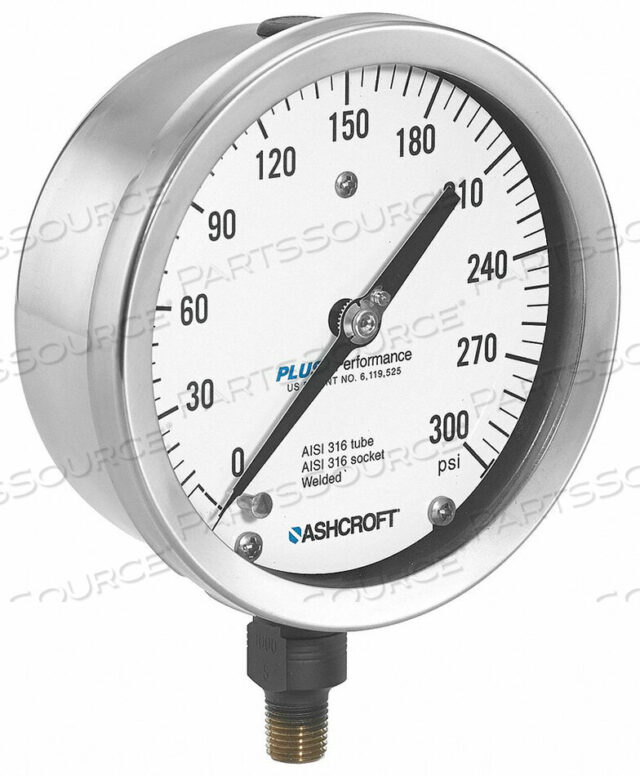 OEM#: 1009МАНОМЕТР ТЕХНОЛОГИЧЕСКИЙ 1/4 ДЮЙМА NPT СЕРЕБРИСТЫЙ от Ashcroft Inc.