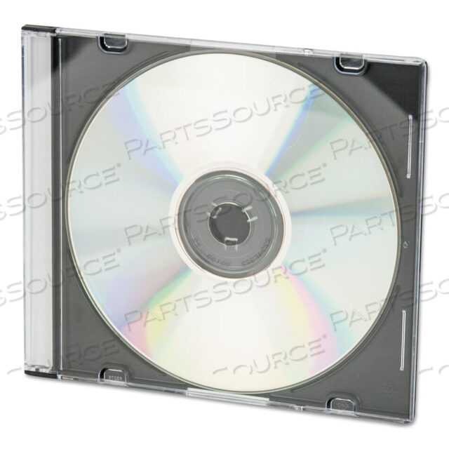 OEM#: IVR85826CD/DVD SLIM JEWEL CASES, ПРОЗРАЧНЫЕ/ЧЕРНЫЕ, 50/УПАКОВКА от Innovera