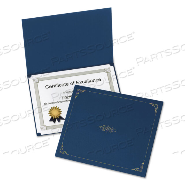 OEM#: 29900235BGDCЕРТИФИКАТНЫЙ ДЕРЖАТЕЛЬ, 11,25 X 8,75, ТЕМНО-СИНИЙ, 5 ШТ./УПАКОВКА от Oxford