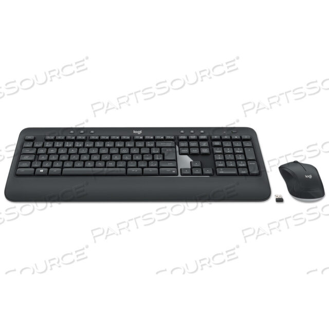 OEM#: 920-008671MK540 БЕСПРОВОДНАЯ КОМБИНАЦИЯ, ЧАСТОТА 2,4 ГГЦ/РАДИУС БЕСПРОВОДНОЙ СВЯЗИ 30 ФУТОВ, ЧЕРНЫЙ от Logitech