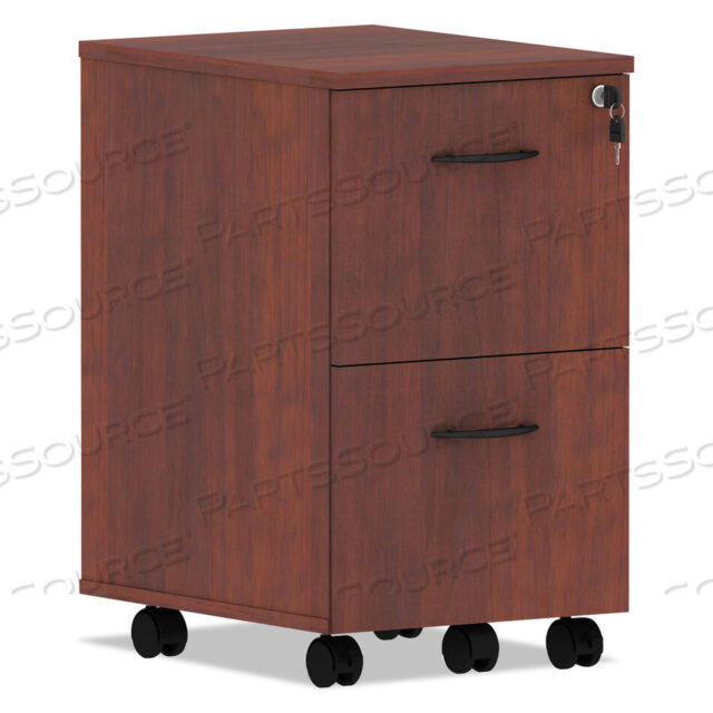 OEM#: ALEVA582816MCALERA VALENCIA SERIES МОБИЛЬНАЯ ПЕДЕСТАЛКА, ЛЕВАЯ ИЛИ ПРАВАЯ, 2 ЯЩИКА ДЛЯ ФАЙЛОВ ФОРМАТА LEGAL/LETTER, СРЕДНЯЯ ВИШНЯ, 15,38 X 20 X 26,63 от Alera