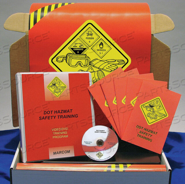 ОБУЧАЮЩИЙ КОМПЛЕКТ ПО БЕЗОПАСНОСТИ DVD DOT HAZMAT