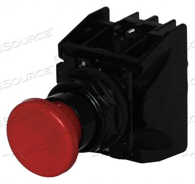 OEM#: E34EX710RPUSH BUTTON WITH CONTACTS RED MUSHROOM by Eaton