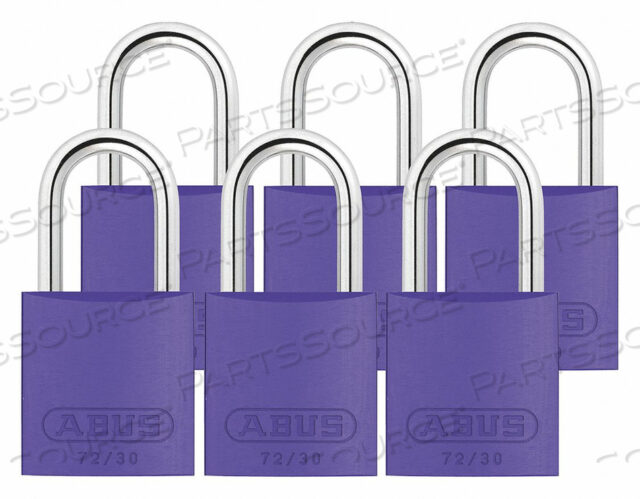 OEM#: 72/30 KA X 6J5198 БЛОКИРОВОЧНЫЙ НАВЕСНОЙ ЗАМОК KA PURPLE 2-17/32 H PK6 от Abus