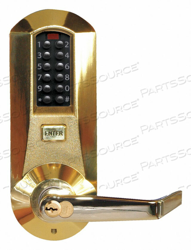 OEM#: E5031BWL60541ЭЛЕКТРОННЫЙ ЗАМОК ИЗ СВЕТЛОЙ ЛАТУНИ, 12 КНОПОК от E-Plex