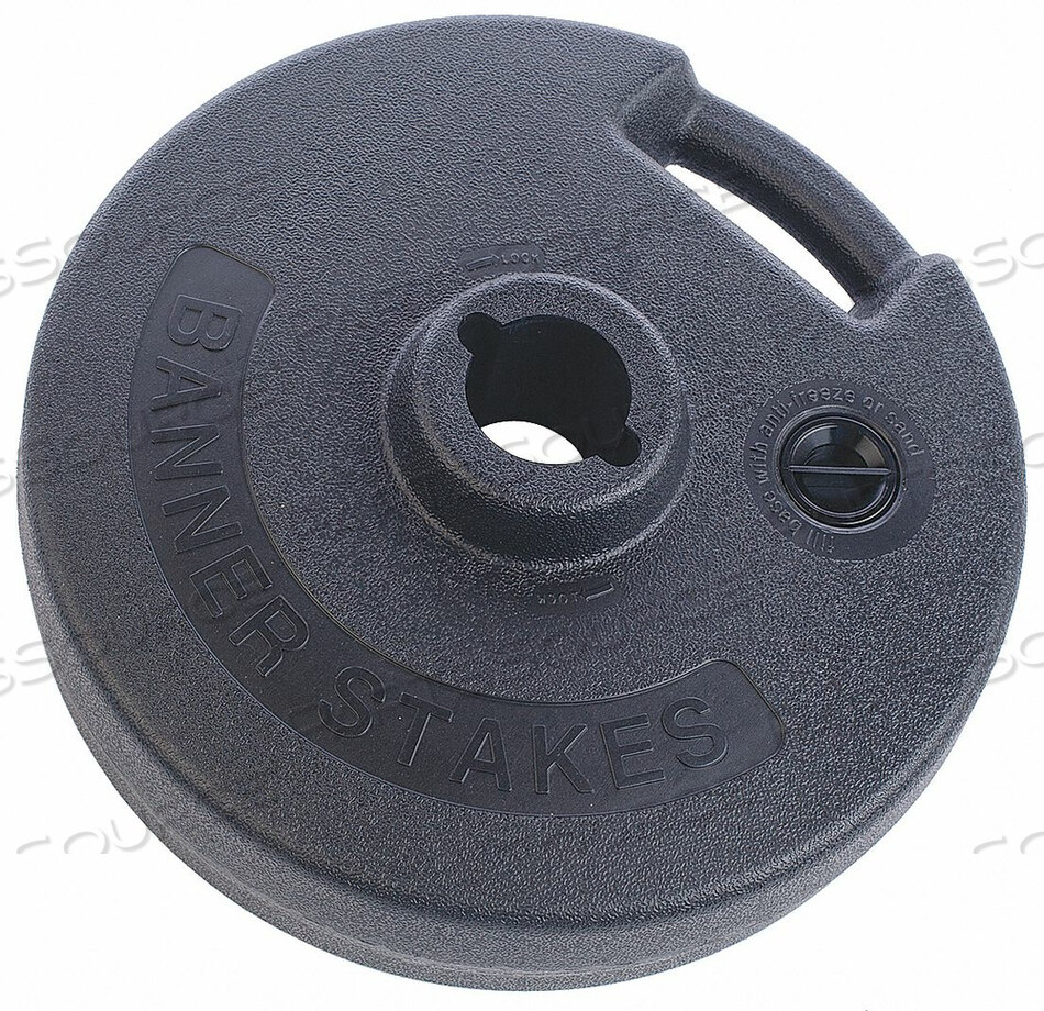 OEM#: PL4025PLUS БАЗА СИСТЕМЫ БАРЬЕРОВ ПЛАСТИКОВАЯ ЧЕРНАЯ PK5 от Banner Stakes