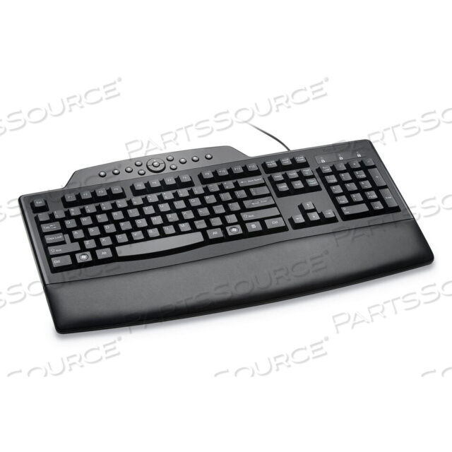 OEM#: K72402USPRO FIT COMFORT КЛАВИАТУРА, КНОПКИ ИНТЕРНЕТ/МЕДИА, ПРОВОДНАЯ, ЧЕРНАЯ от Kensington Computer Products