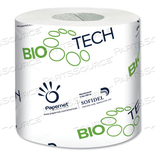 OEM#: 415596ТУАЛЕТНАЯ БУМАГА BIOTECH, БЕЗОПАСНАЯ ДЛЯ СЕПТИКОВ, 2-СЛОЙНАЯ, БЕЛАЯ, 500 ЛИСТОВ/РУЛОН, 96 РУЛОНОВ/КОРОБКА от Papernet