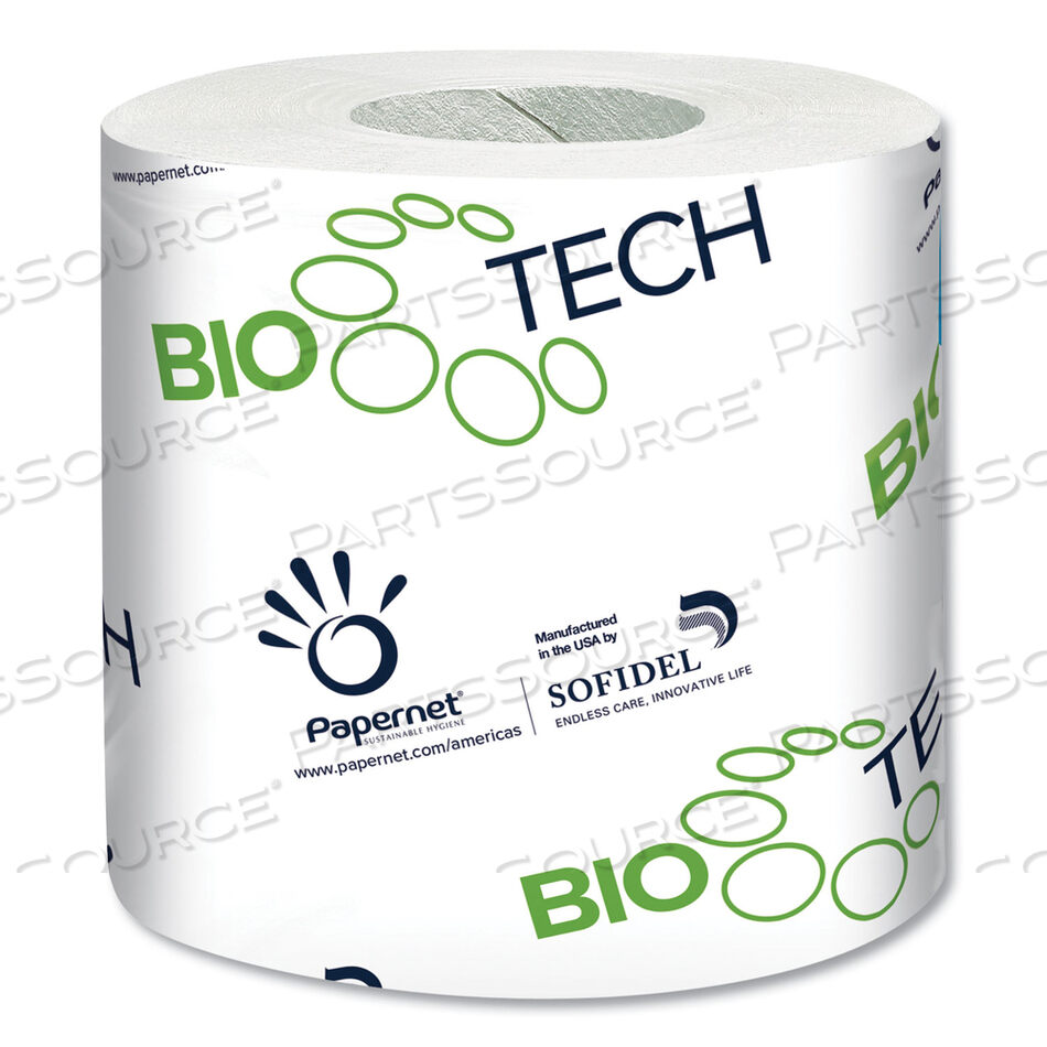 OEM#: 415596ТУАЛЕТНАЯ БУМАГА BIOTECH, БЕЗОПАСНАЯ ДЛЯ СЕПТИКОВ, 2-СЛОЙНАЯ, БЕЛАЯ, 500 ЛИСТОВ/РУЛОН, 96 РУЛОНОВ/КОРОБКА от Papernet