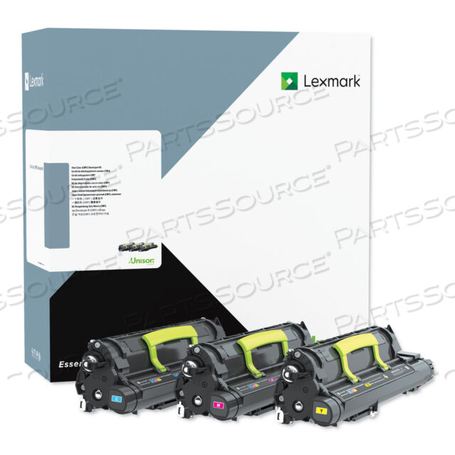 LEXMARK - ЖЕЛТЫЙ, ГОЛУБОЙ, ПУРПУРНЫЙ - ОРИГИНАЛ - ПРОЯВИТЕЛЬНЫЙ БЛОК / КОМПЛЕКТ ФОТОПРОВОДНИКА LCCP, LRP - ДЛЯ LEXMARK CS820, CX820, CX825, CX860, XC6152