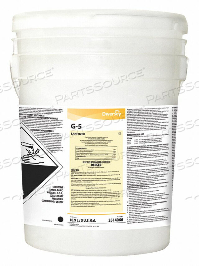 OEM#: 3514066ЖИДКОЕ ПИЩЕВОЕ ДЕЗИНФИЦИРУЮЩЕЕ СРЕДСТВО 5 ГАЛЛОНОВ от Diversey