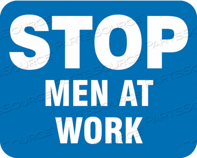 OEM#: FRR363BUSIGN MEN AT WORK НЕСВЕТОВОЙ 15 X 12 от Accuform Manufacturing, Inc.