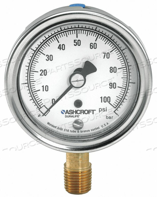 OEM#: 251009AWL02L60#МАНОМЕТРИЧЕСКОЕ ДАВЛЕНИЕ ОТ 0 ДО 60 PSI 1,5 ПРОЦЕНТА от Ashcroft Inc.