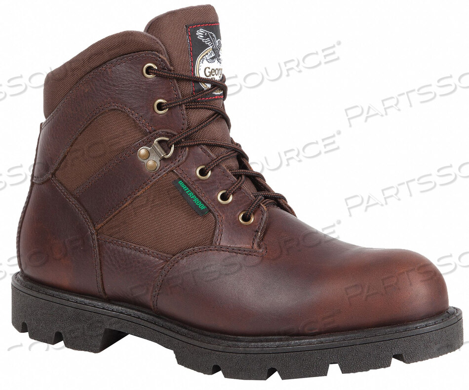 OEM#: G1056 WORK BOOT 10 WIDE BROWN STEEL PR от Georgia Boot