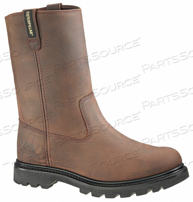 OEM#: P89516WELLINGTON BOOT 9-1/2 W BROWN STEEL PR от CAT