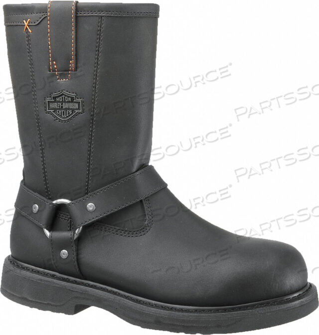 OEM#: D95328WELLINGTON BOOT 7-1/2 M BLACK STEEL PR от Harley Davidson