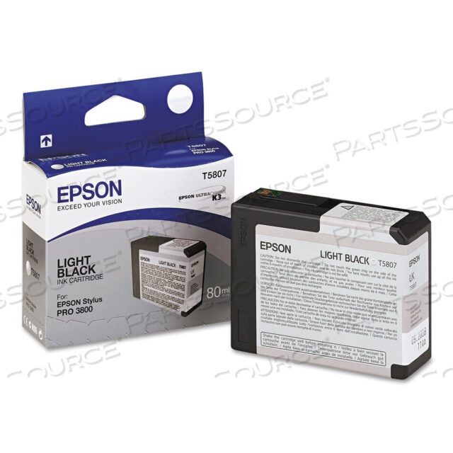 OEM#: T580700T580700 ЧЕРНИЛА ULTRACHROME K3, СВЕТЛО-ЧЕРНЫЕ от Epson