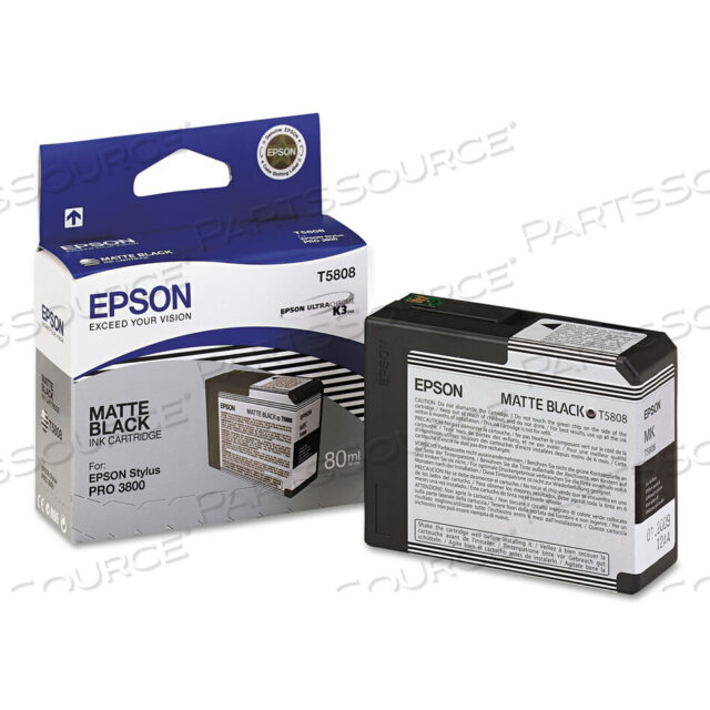 OEM#: T580800T580800 ЧЕРНИЛА ULTRACHROME K3, МАТОВО-ЧЕРНЫЕ от Epson