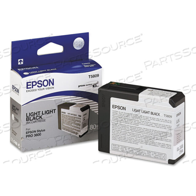 OEM#: T580900T580900 ЧЕРНИЛА ULTRACHROME K3, СВЕТЛО-СВЕЛО-ЧЕРНЫЕ от Epson