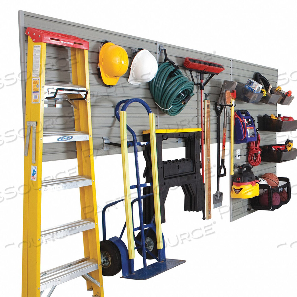 OEM#: FWS-4812-12SB13КОМПЛЕКТ ДЛЯ ПЛИТКИ SLATWALL 72 H 144 W SILVER от Flow Wall