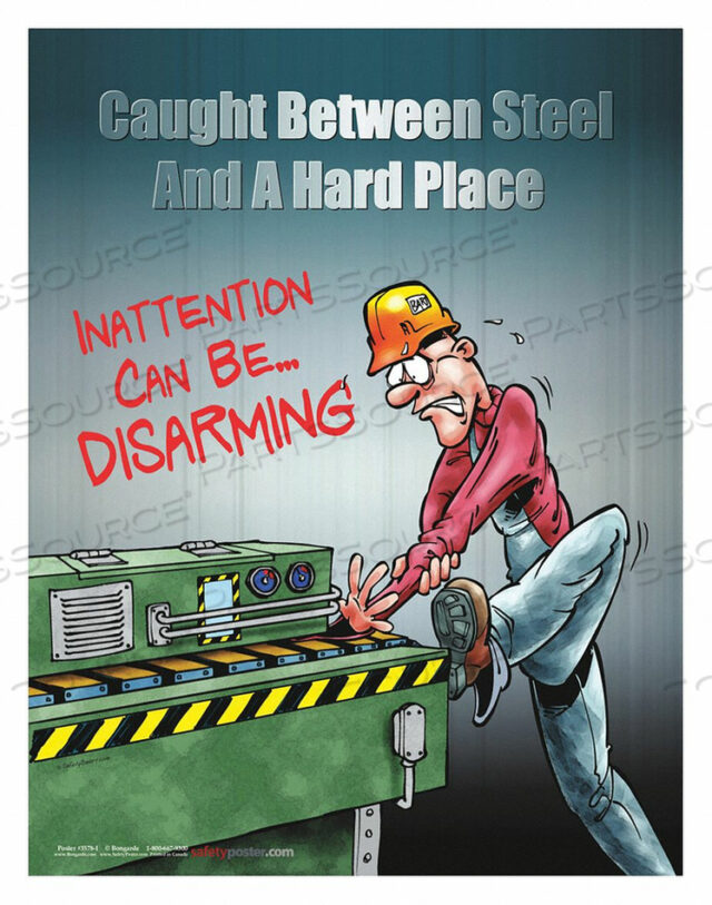 OEM#: P3578SAFETY PSTR ЗАЖИМАЕТСЯ МЕЖДУ СТАЛЬЮ И ДВИГАТЕЛЕМ от SafetyPoster