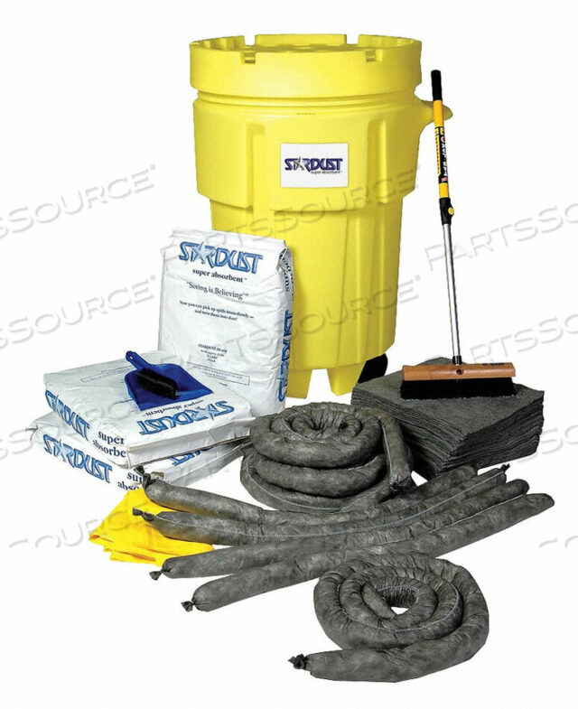 OEM#: D950UWHEELED SPILL KIT CHEM/HAZMAT от Stardust Spill Products