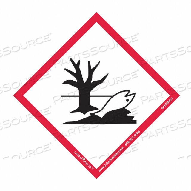 OEM#: GHIS0094GHS ЭКОЛОГИЧЕСКАЯ ЭТИКЕТКА 4 H 4 W PK50 от Labelmaster