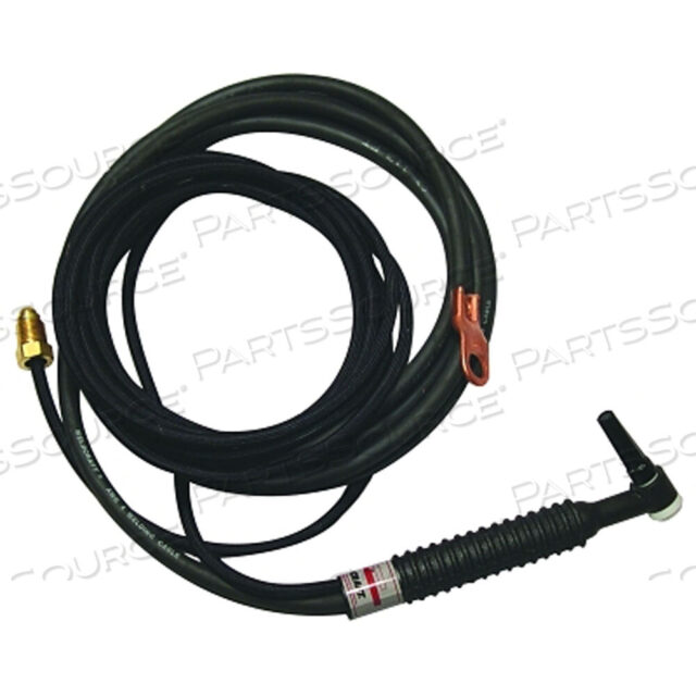 OEM#: WP9F25RWP-9F-25-R КОМПЛЕКТ ГОРЕЛКИ TIG С ВОЗДУШНЫМ ОХЛАЖДЕНИЕМ, УГЛОВАЯ ГОЛОВКА, РУКОЯТКА 3/4 ДЮЙМА, КАБЕЛЬ 25 ФУТОВ от Weldcraft
