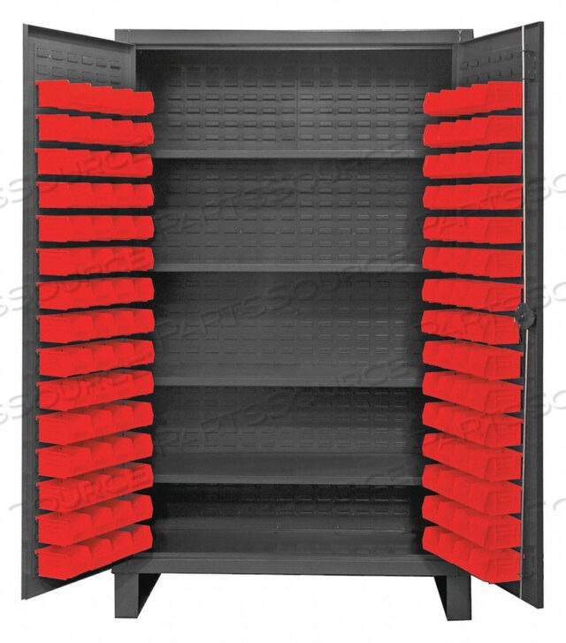 OEM#: HDC48-120-4S1795BIN CAB LOUVERED/SHELVING 78 H 36 W 24 D от Durham Manufacturing Company