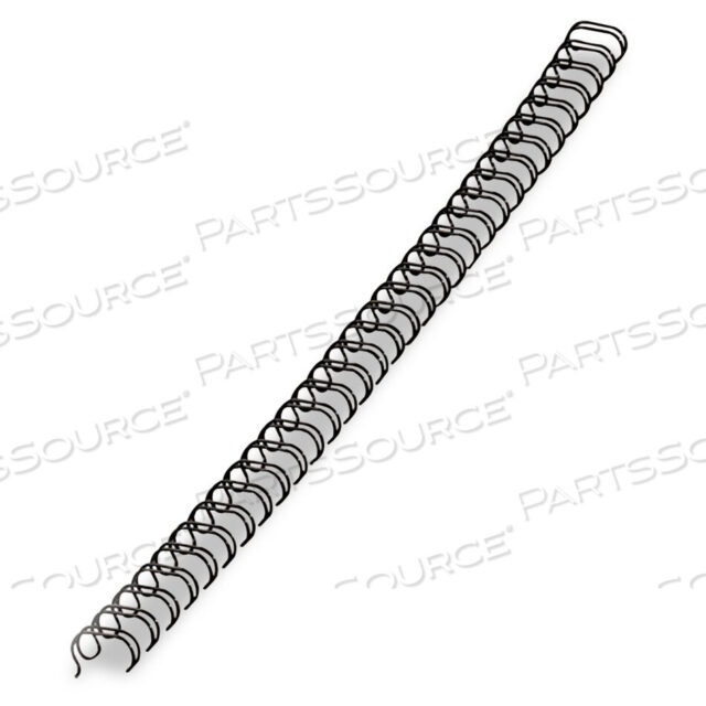 OEM#: 5255201WIRE BINDINGS, 5/16 DIAMETER, 50 SHEET CAPACITY, BLACK, 25/PACK by Fellowes