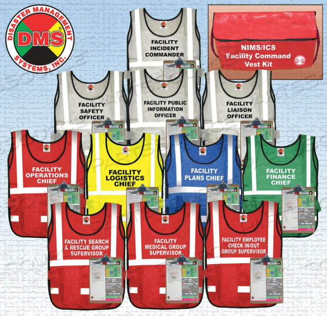 OEM#: DMS 05306ЖИЛЕТ БЕЗОПАСНОСТИ FACILITY COMMAND UNIVSL от Disaster Management Systems (DMS)