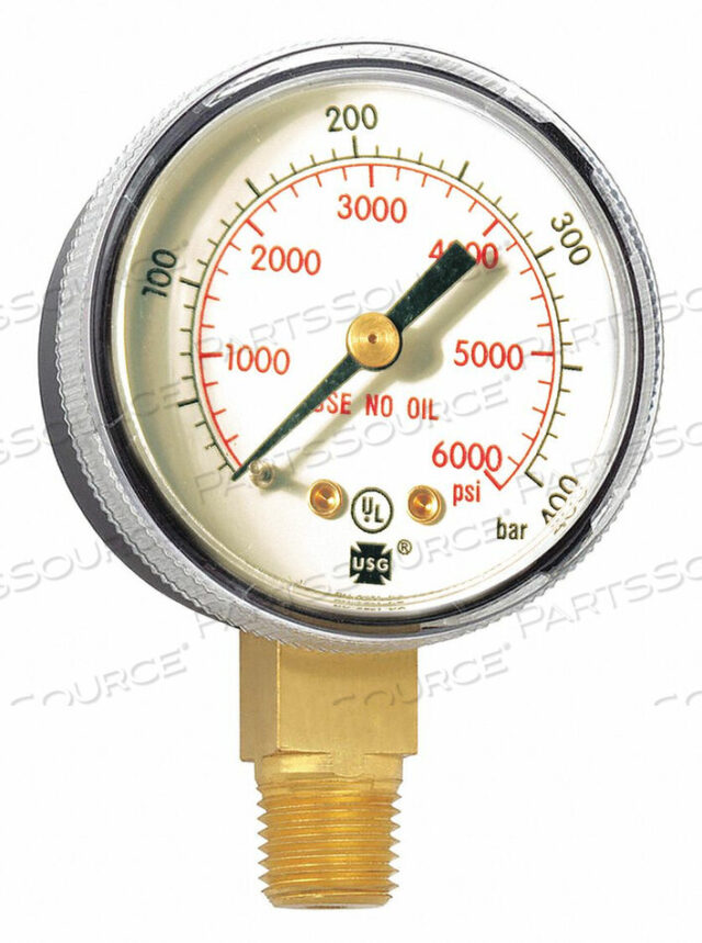 OEM#: GA145-03МАНОМЕТР 0 ДО 6000 PSI 2 от Miller Electric