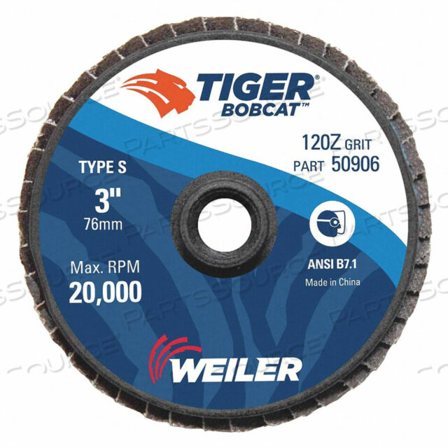 OEM#: 50906BOBCAT АБРАЗИВНЫЙ ЛЕПЕСТКОВЫЙ ДИСК от Weiler