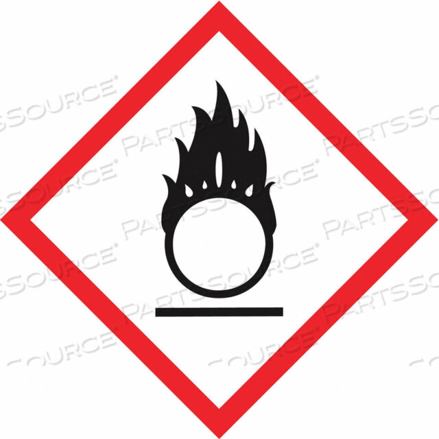 OEM#: LZH612PS5ЭТИКЕТКА FLAMING CIRCLE 2X2 В РУЛОНЕ 500 от Accuform Manufacturing, Inc.