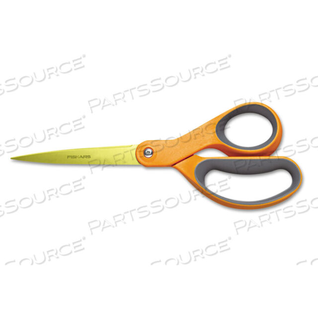 OEM#: 142440-1002НОЖНИЦЫ 8 ДЮЙМОВ L ОРАНЖЕВЫЙ/СЕРЫЙ AMBIDEXTROUS от Fiskars