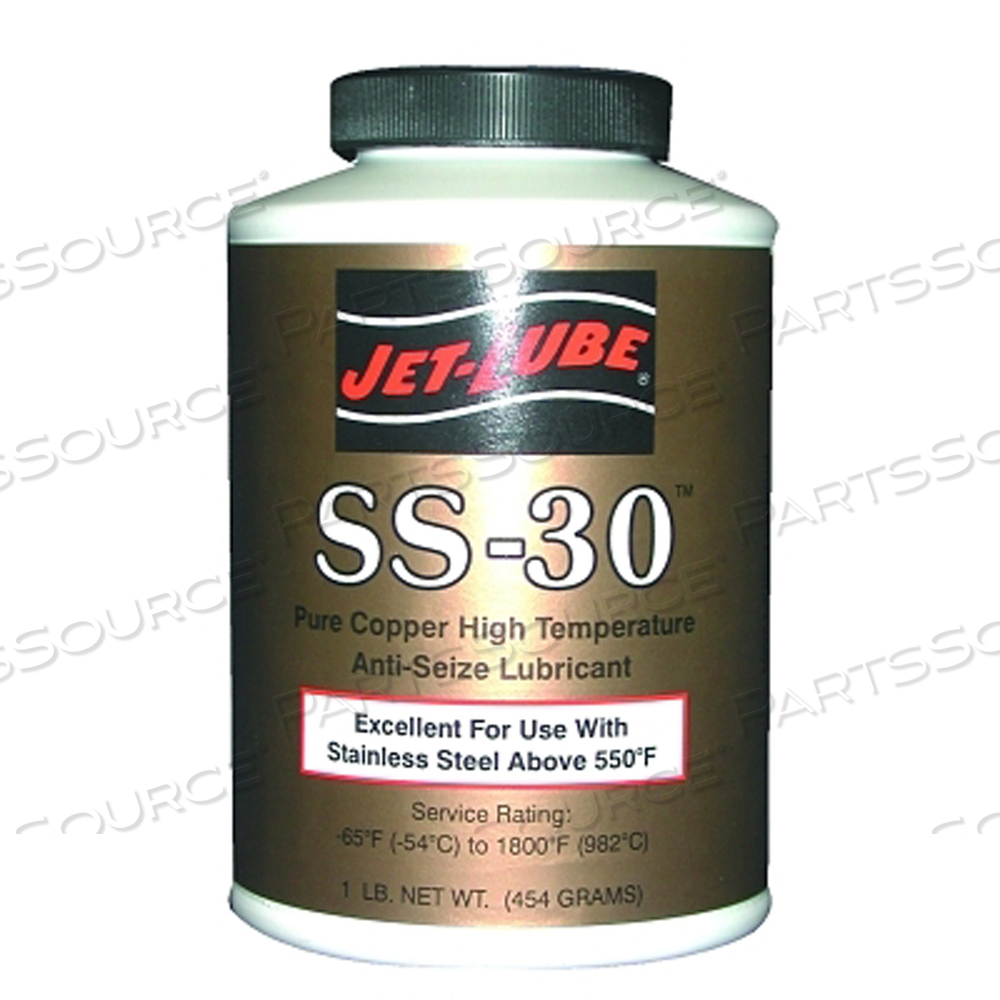 OEM#: 12504SS-30 ВЫСОКОТЕМПЕРАТУРНЫЙ ПРОТИВОЗАДИРНЫЙ И ПРОКЛАДОЧНЫЙ СОСТАВ, 1 ФУНТ С КИСТЬЮ ОТ Jet-Lube